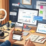 Diagrama del método de 3 pasos para redes sociales: Escuchar, Conectar y Convertir