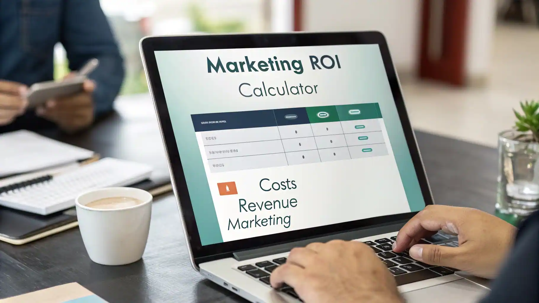 Calculadora interactiva de ROI de marketing para PyMes mexicanas con métricas de rentabilidad y ventas específicas de México