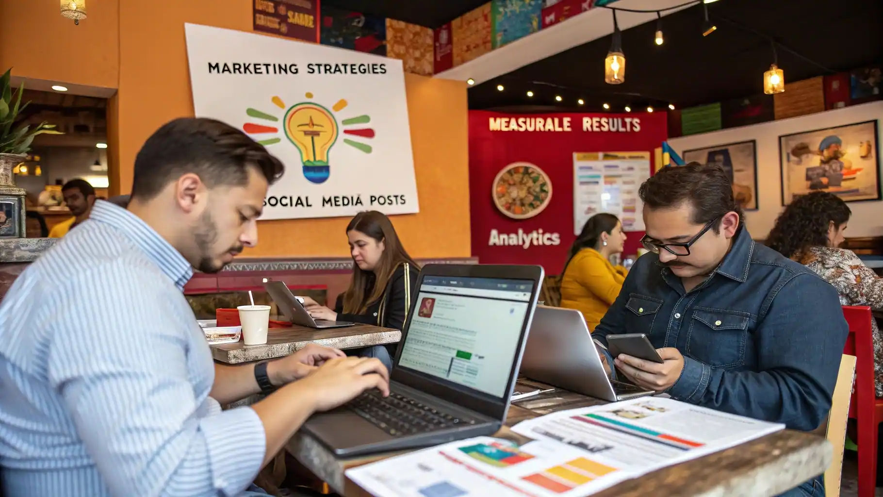 Estadísticas de crecimiento de PyMes mexicanas con estrategias de marketing digital y tradicional 2025