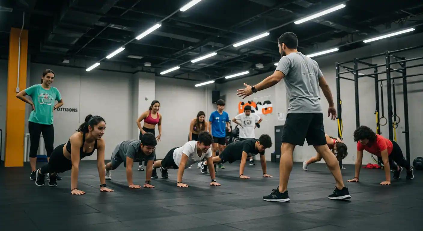 Programa Jóvenes en Movimiento 2025 en gimnasio mexicano