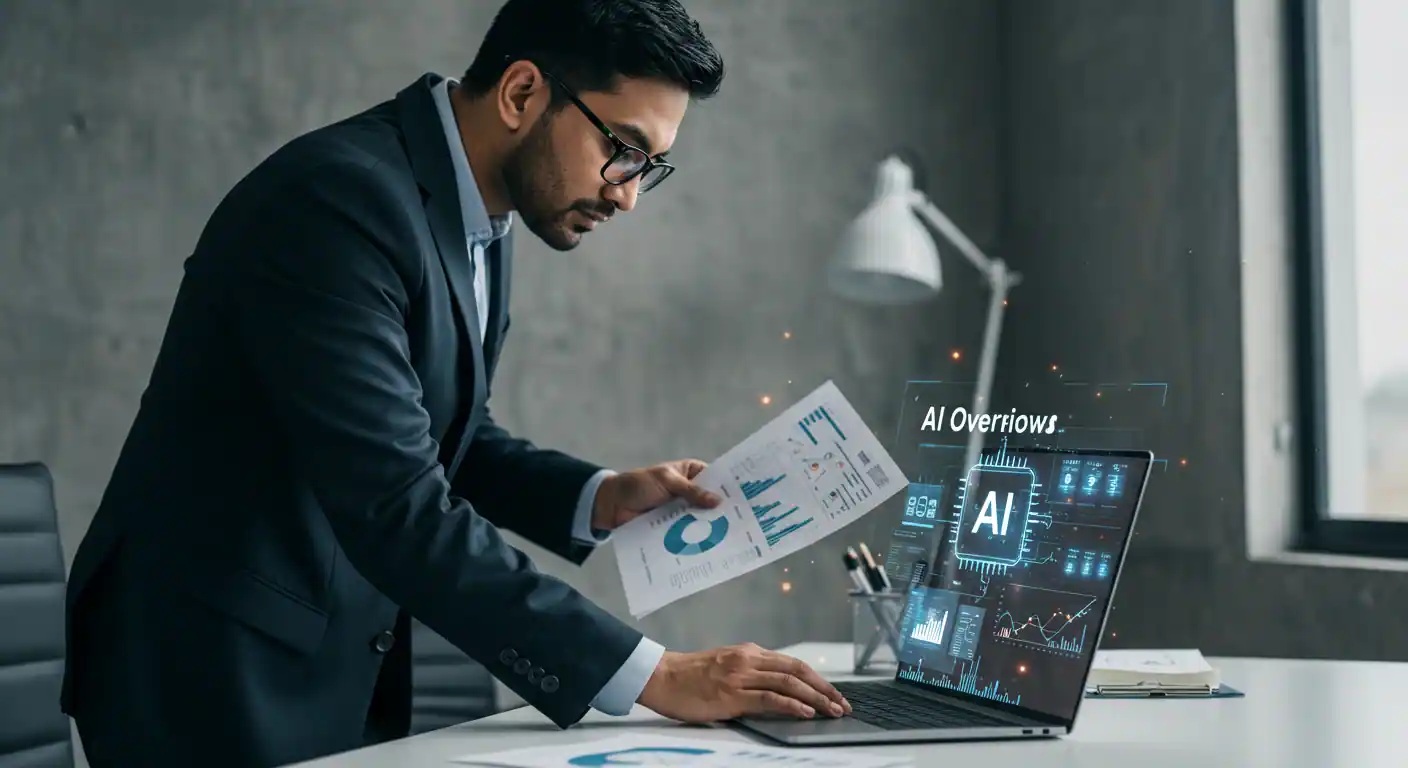 Captura de pantalla mostrando la nueva integración de Google AI Mode en la barra de direcciones de Chrome con ejemplos de consultas conversacionales complejas